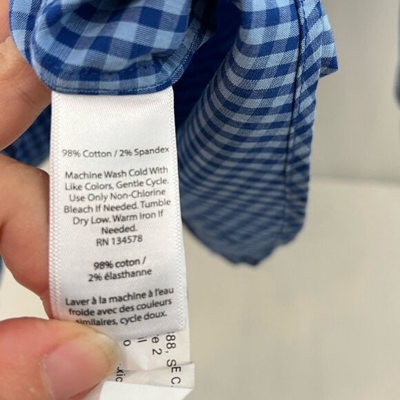 Vineyard Vines Slim Fit Tucker Shirt Size M - Picture 5 of 7